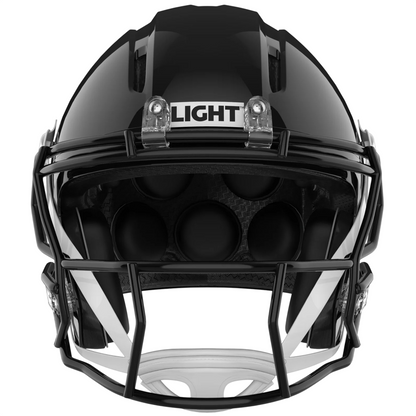 Light Helmets Youth Apache Tomahawk Football Helmet With Attached Facemask