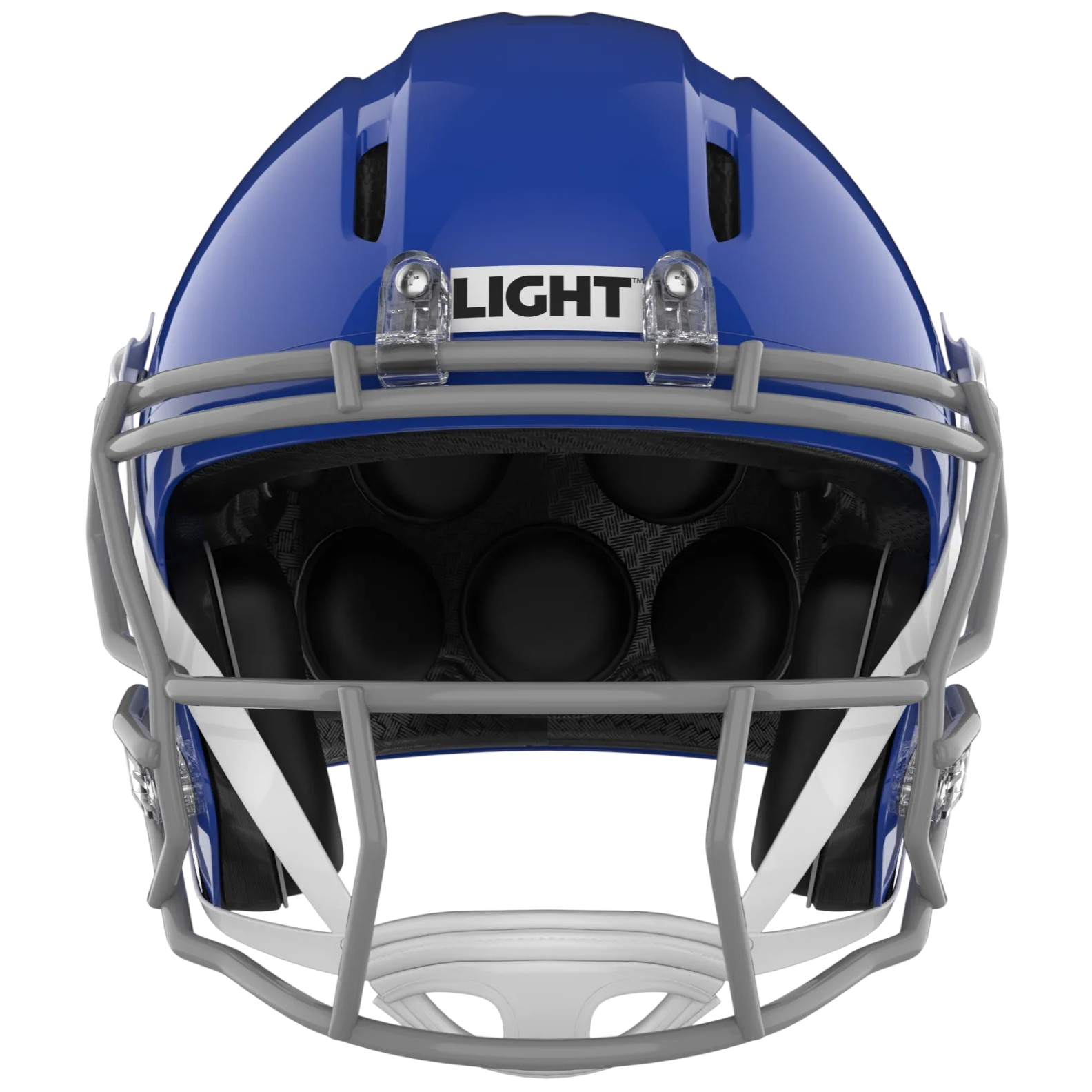 Light Helmets Youth Apache Tomahawk Football Helmet With Attached Facemask