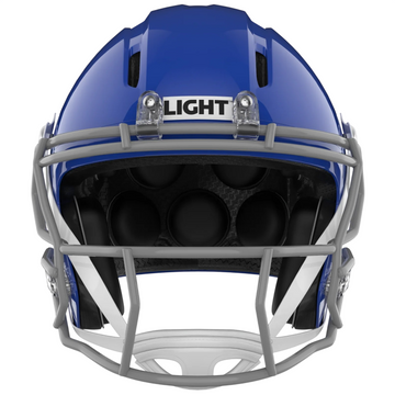 Light Helmets Youth Apache Tomahawk Football Helmet With Attached Facemask