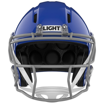 Light Helmets Youth Apache Tomahawk Football Helmet With Attached Facemask