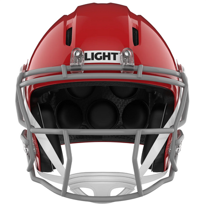 Light Helmets Youth Apache Tomahawk Football Helmet With Attached Facemask