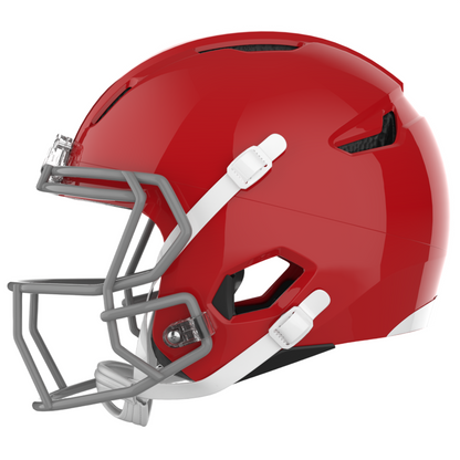 Light Helmets Youth Apache Tomahawk Football Helmet With Attached Facemask