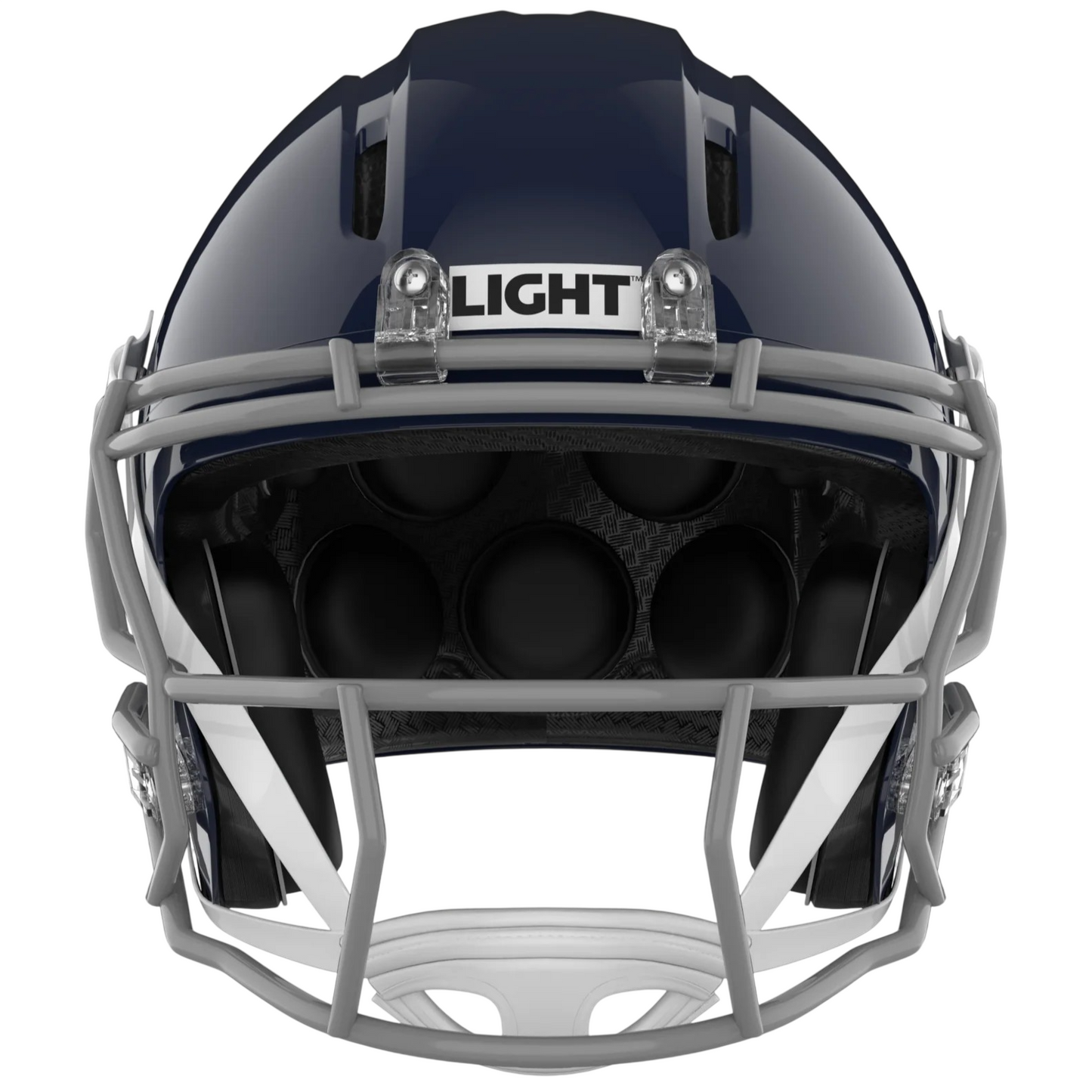 Light Helmets Youth Apache Tomahawk Football Helmet With Attached Facemask