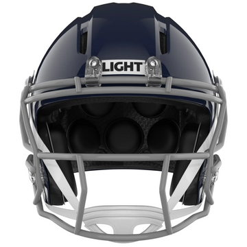 Light Helmets Youth Apache Tomahawk Football Helmet With Attached Facemask