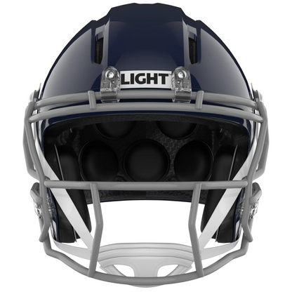 Light Helmets Youth Apache Tomahawk Football Helmet With Attached Facemask