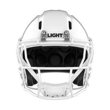 Light Helmets Adult Apache Tomahawk Football Helmet with Attached Facemask