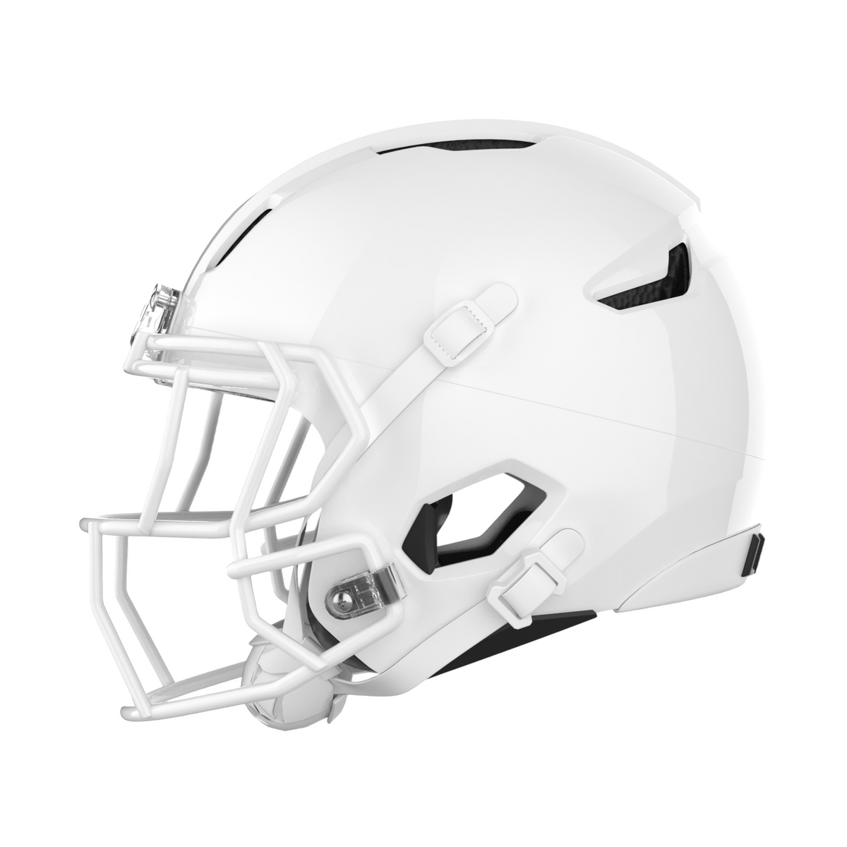 Light Helmets Adult Apache Tomahawk Football Helmet with Attached Facemask