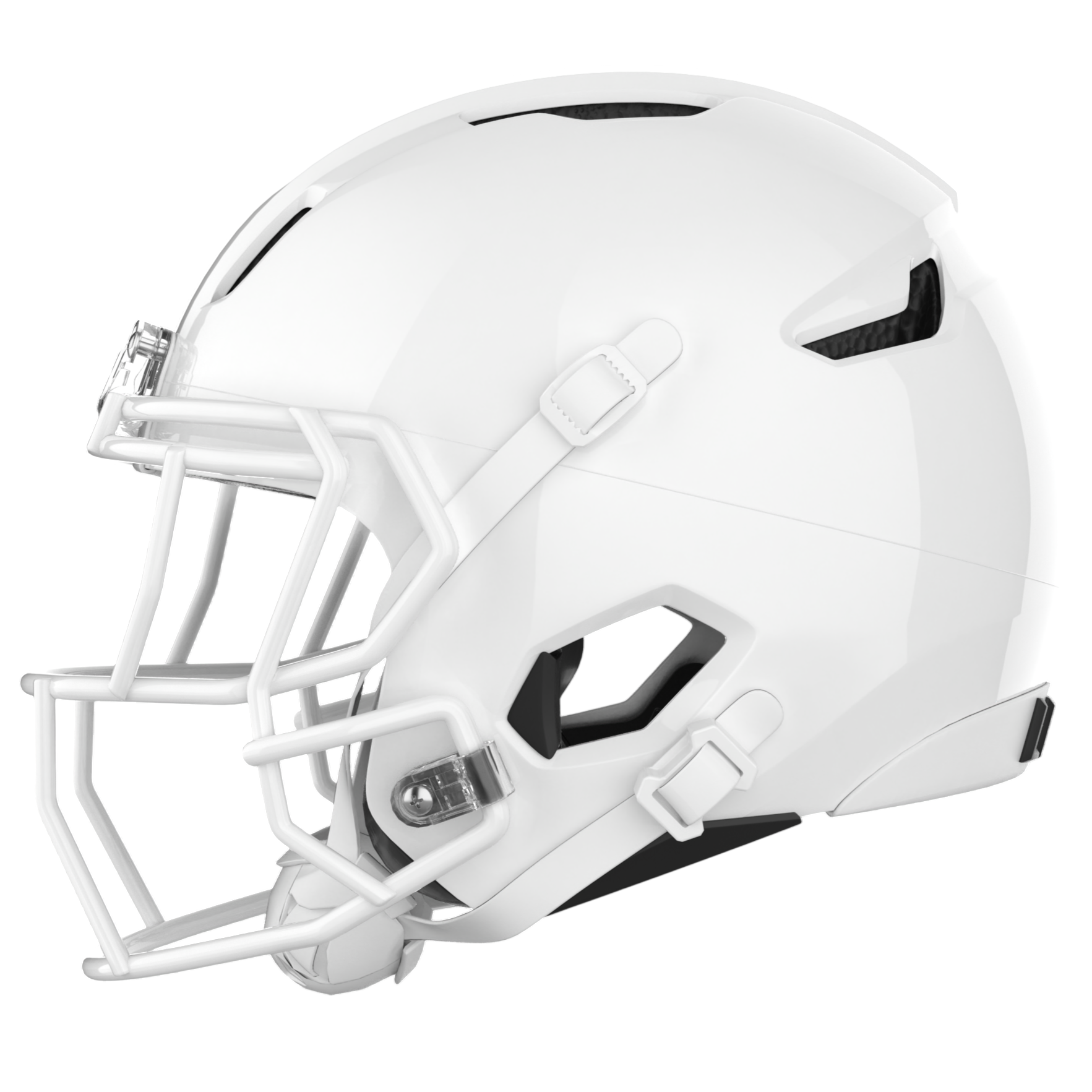 Light Helmets Adult Apache Tomahawk Football Helmet with Attached Facemask
