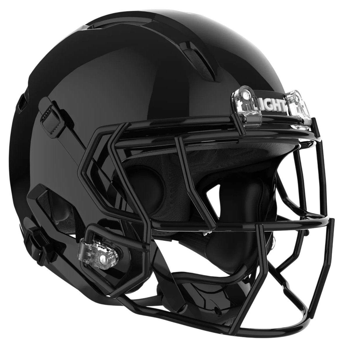 Light Helmets Adult Apache Tomahawk Football Helmet with Attached Facemask