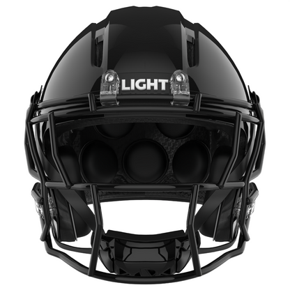 Light Helmets Adult Apache Tomahawk Football Helmet with Attached Facemask
