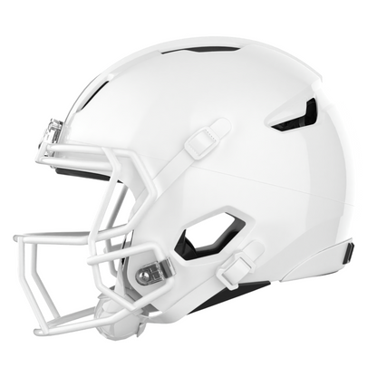 Light Helmets Adult Apache Lightning Football Helmet with Attached Facemask