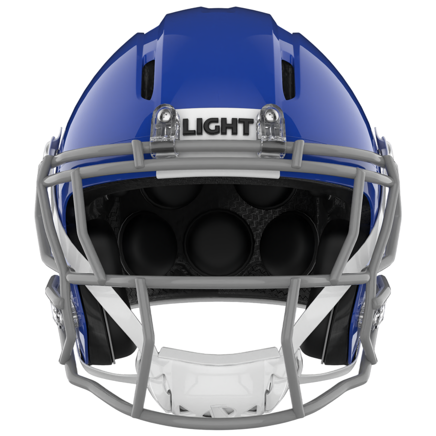 Light Helmets Adult Apache Tomahawk Football Helmet with Attached Facemask