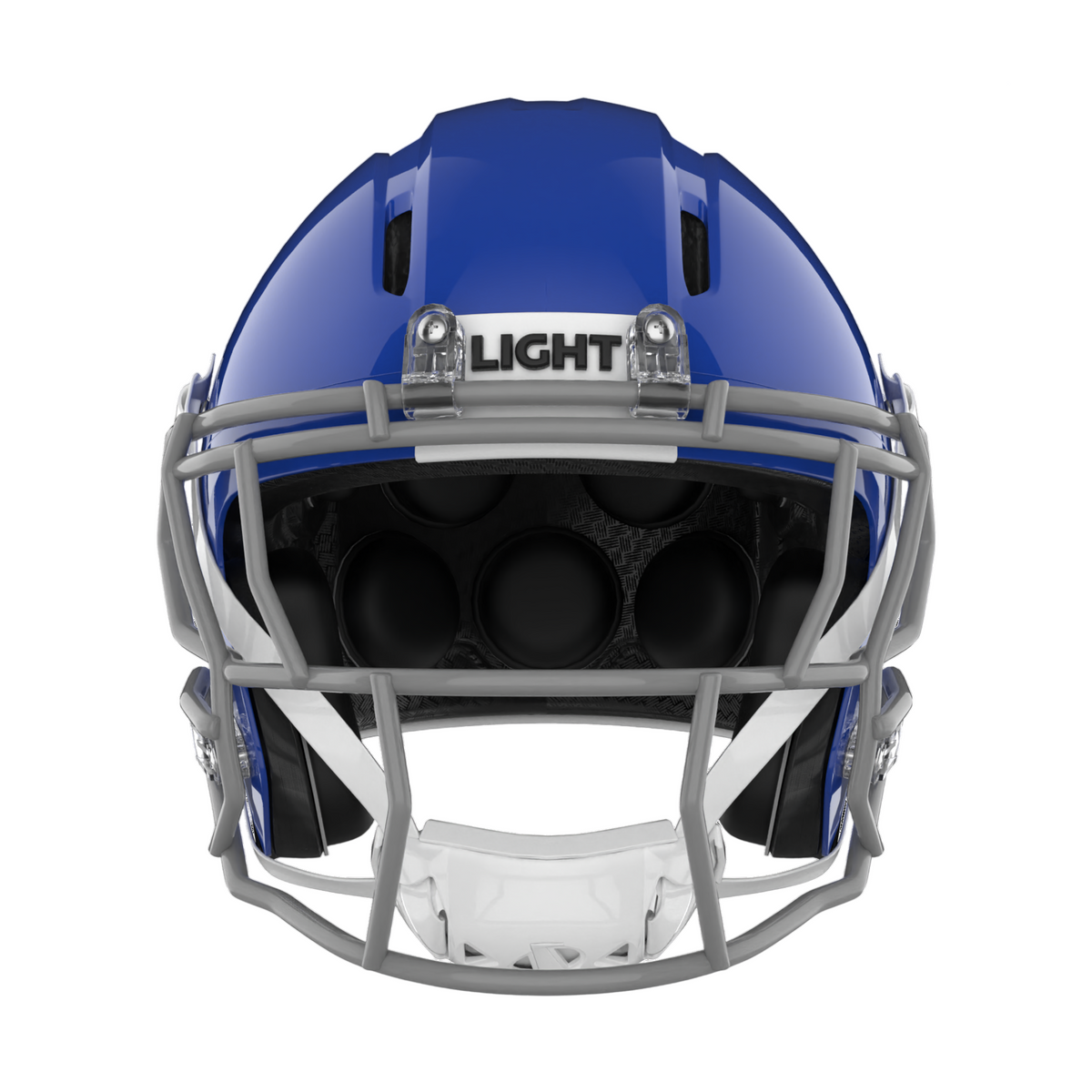 Light Helmets Adult Apache Tomahawk Football Helmet with Attached Facemask