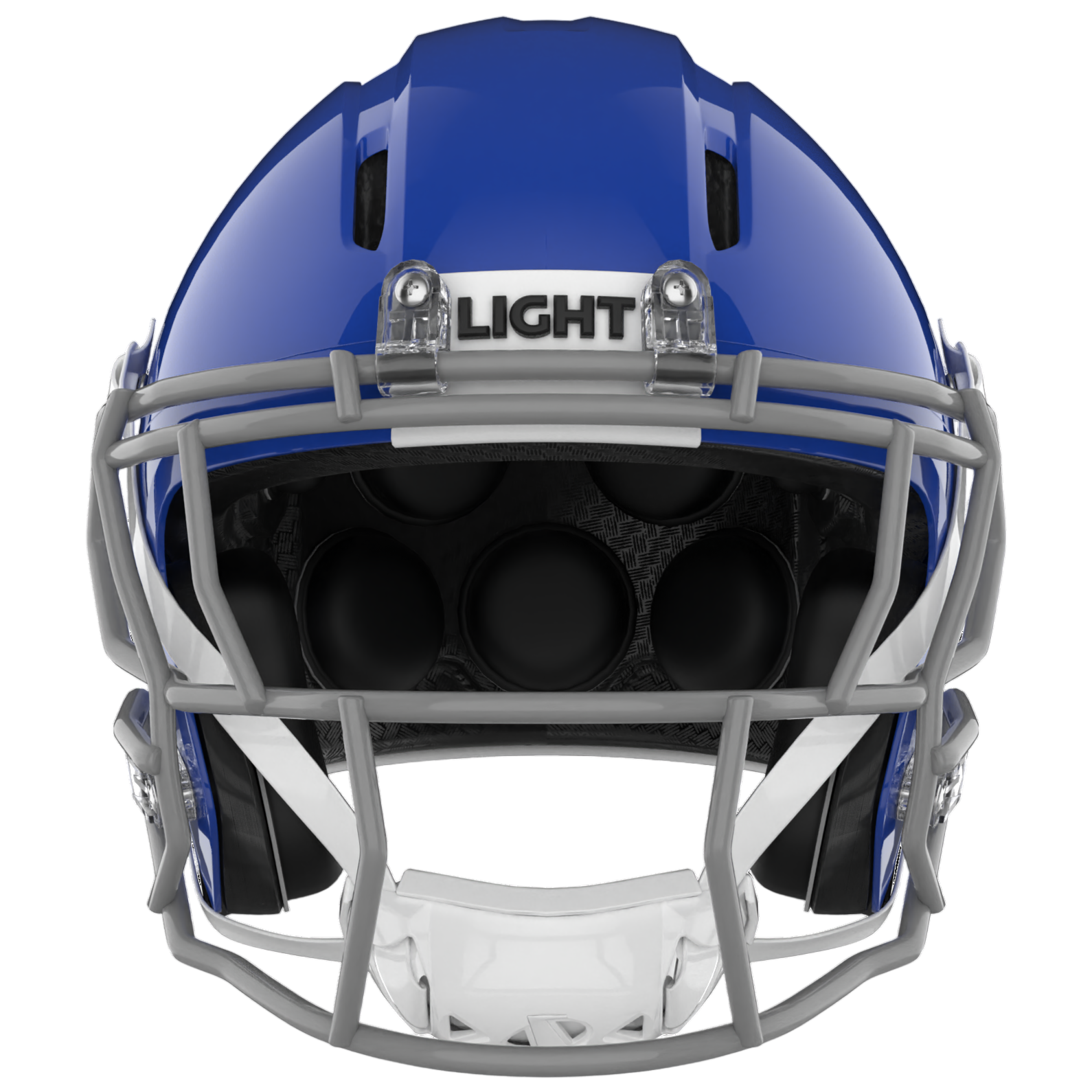 Light Helmets Adult Apache Tomahawk Football Helmet with Attached Facemask