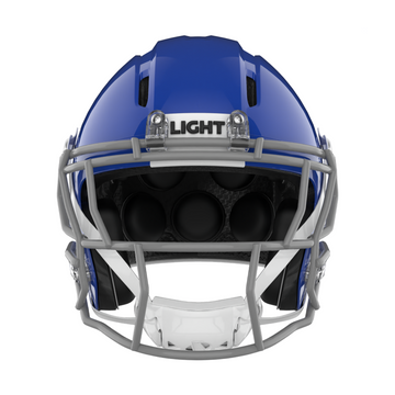 Light Helmets Adult Apache Tomahawk Football Helmet with Attached Facemask