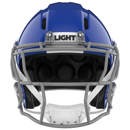 Light Helmets Adult Apache Tomahawk Football Helmet with Attached Facemask