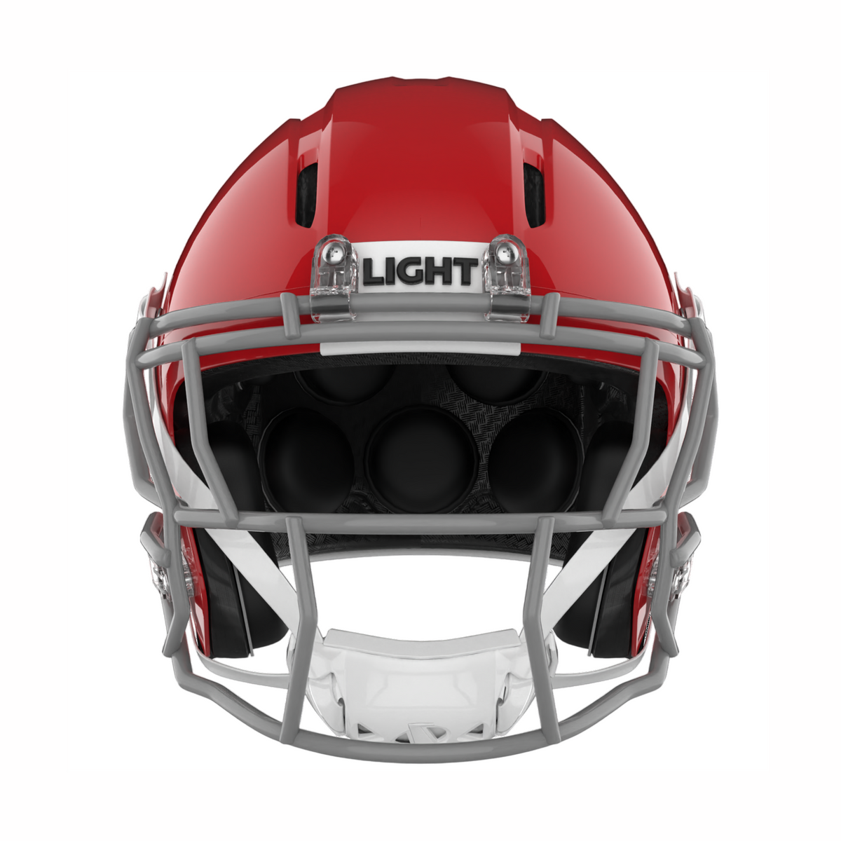 Light Helmets Adult Apache Tomahawk Football Helmet with Attached Facemask