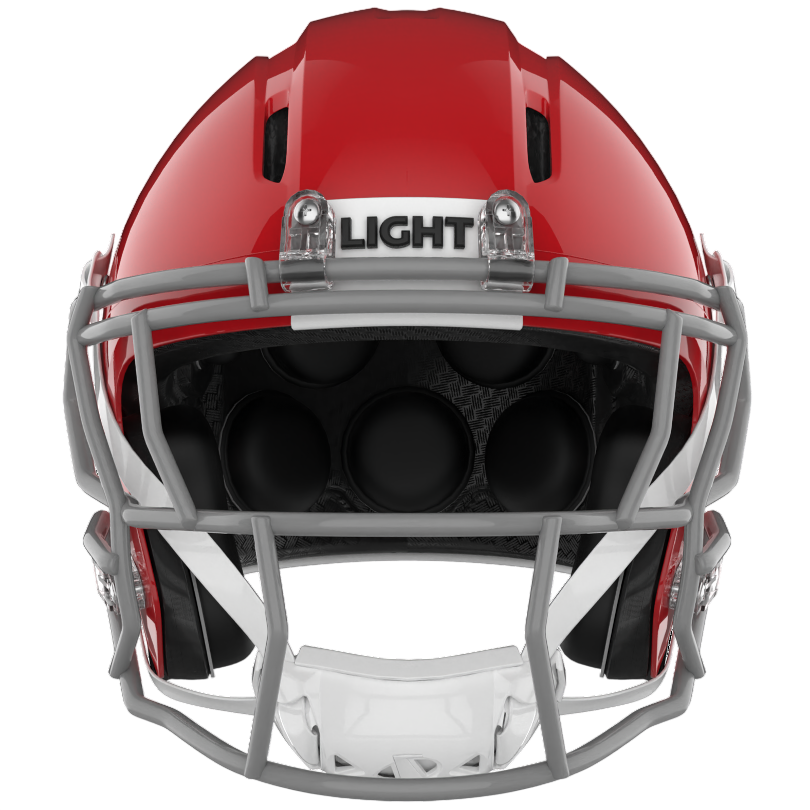 Light Helmets Adult Apache Tomahawk Football Helmet with Attached Facemask