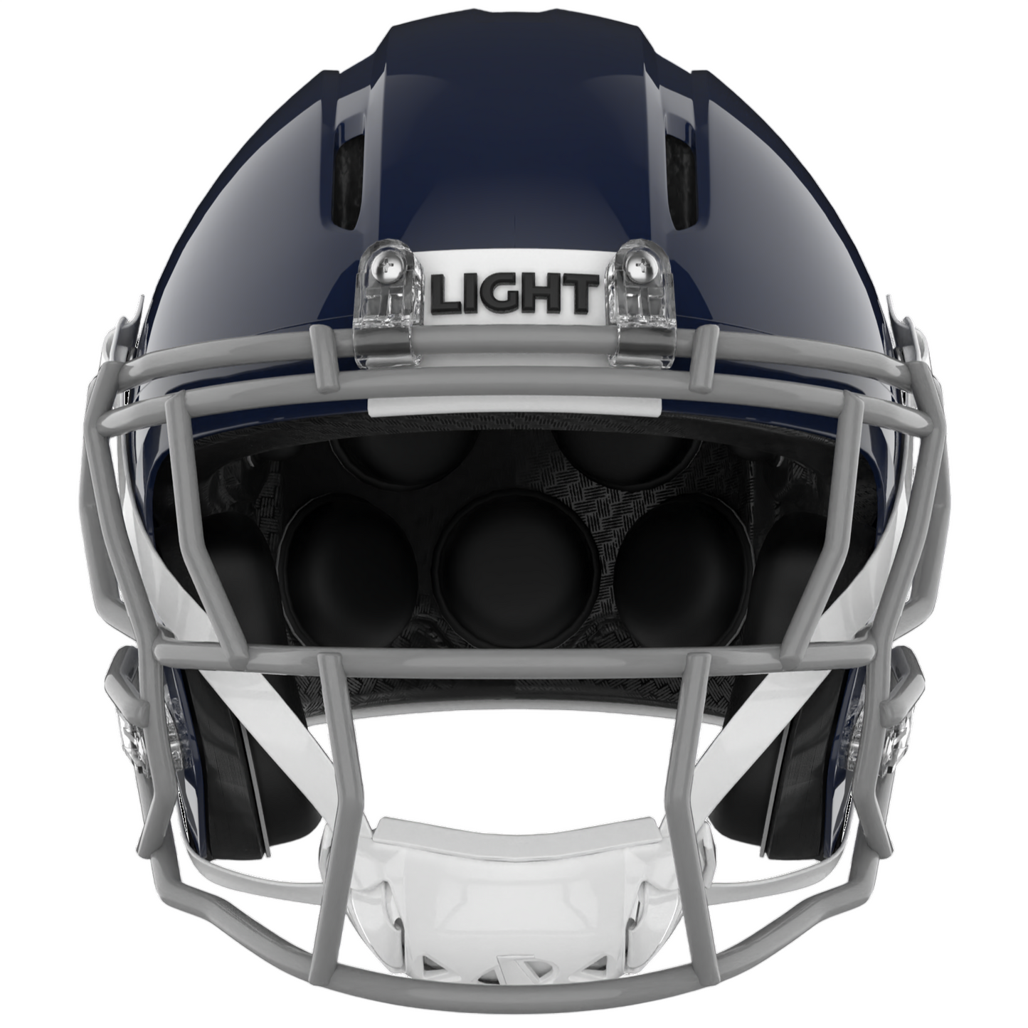 Light Helmets Adult Apache Tomahawk Football Helmet with Attached Facemask