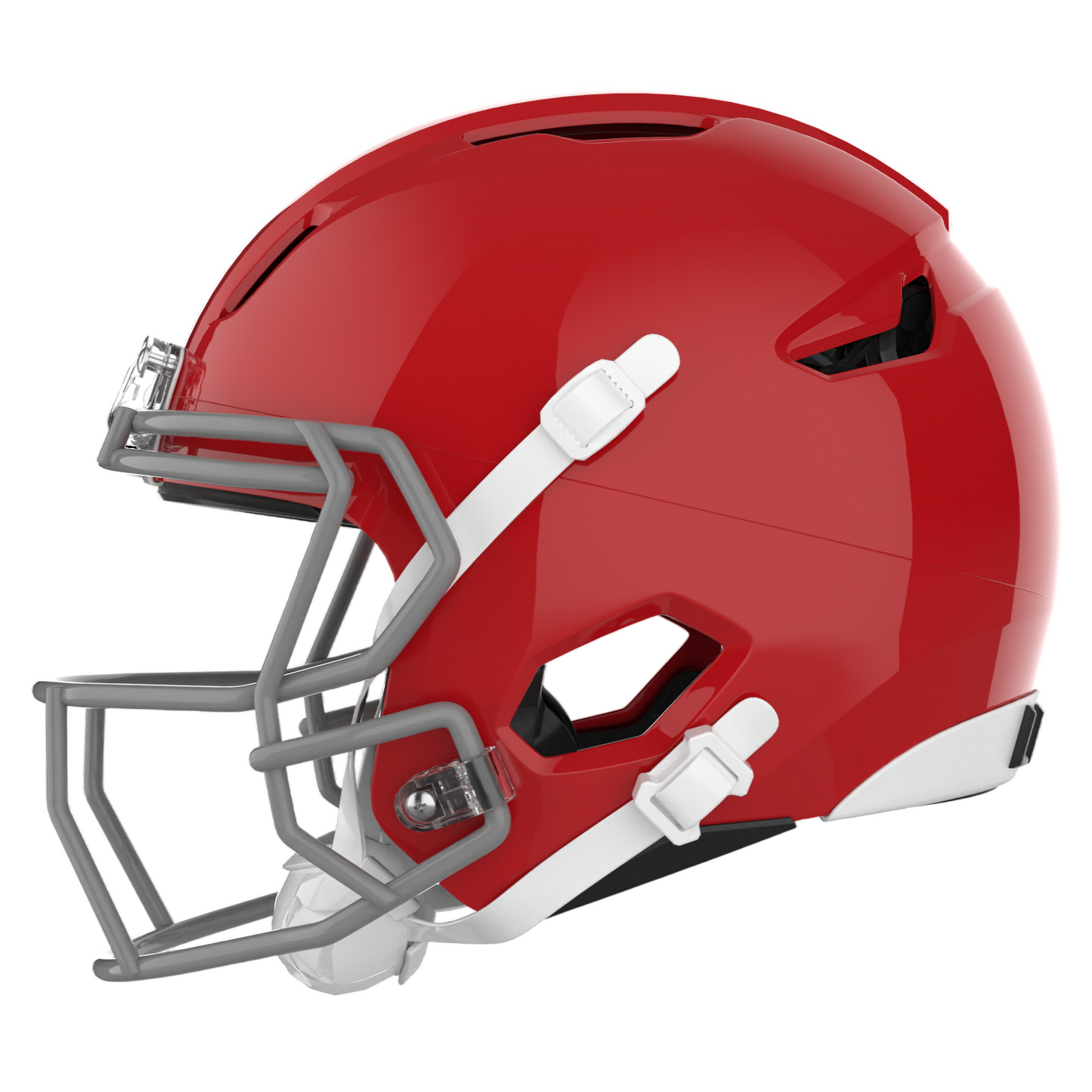 Light Helmets Adult Apache Lightning Football Helmet with Attached Facemask
