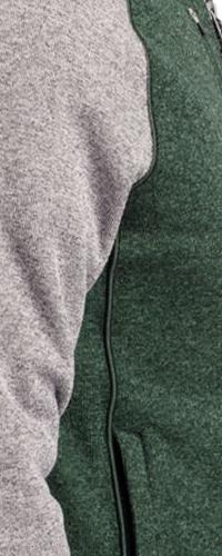 Cutter & Buck Men's Mainsail Sweater-Knit Full Zip Hooded Jacket