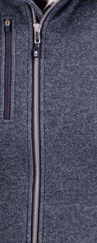 Cutter & Buck Men's Mainsail Sweater-Knit Full Zip Hooded Jacket