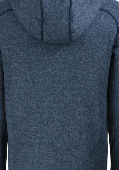 Cutter & Buck Men's Mainsail Sweater-Knit Full Zip Hooded Jacket