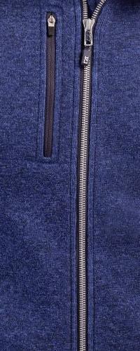 Cutter & Buck Men's Mainsail Sweater-Knit Full Zip Hooded Jacket