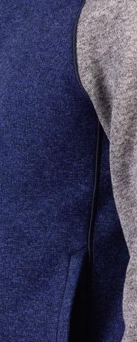 Cutter & Buck Men's Mainsail Sweater-Knit Full Zip Hooded Jacket