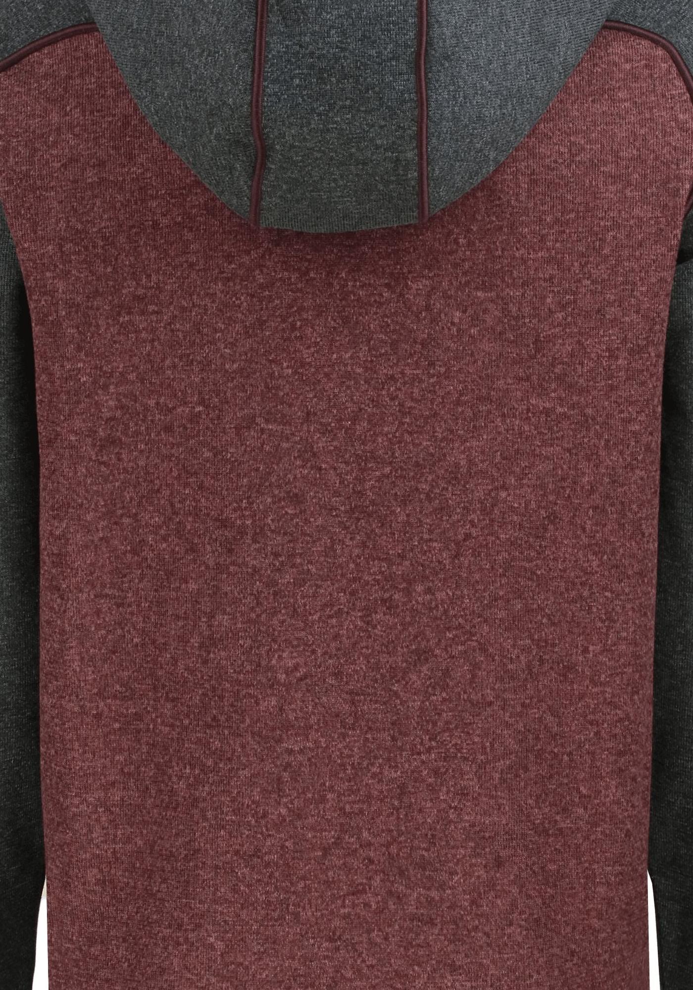 Cutter & Buck Men's Mainsail Sweater-Knit Full Zip Hooded Jacket