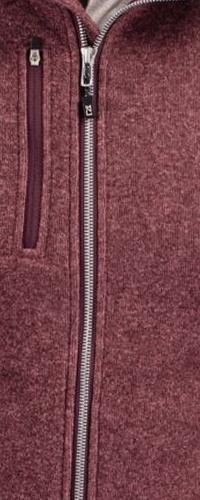 Cutter & Buck Men's Mainsail Sweater-Knit Full Zip Hooded Jacket