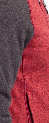 Cutter & Buck Men's Mainsail Sweater-Knit Full Zip Hooded Jacket