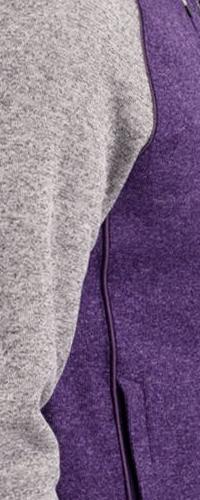 Cutter & Buck Men's Mainsail Sweater-Knit Full Zip Hooded Jacket