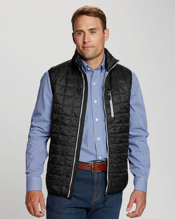 Cutter & Buck Men's Rainier Big & Tall Full Zip Vest