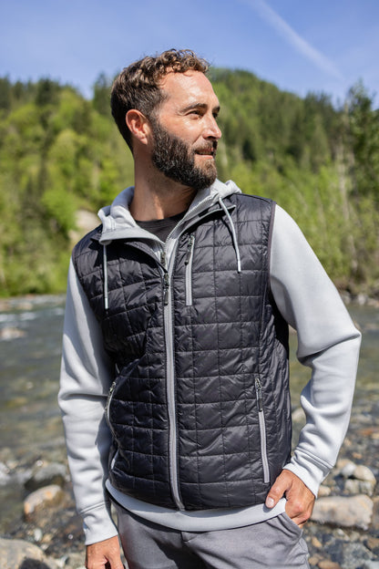 Cutter & Buck Men's Rainier Big & Tall Full Zip Vest