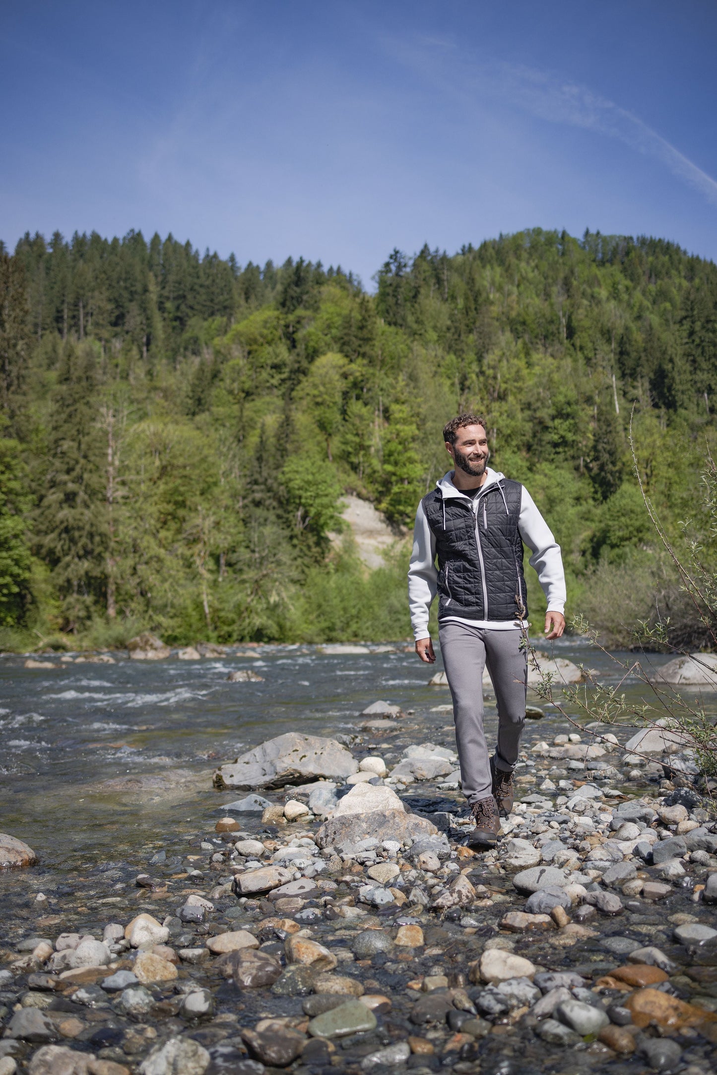 Cutter & Buck Men's Rainier Big & Tall Full Zip Vest