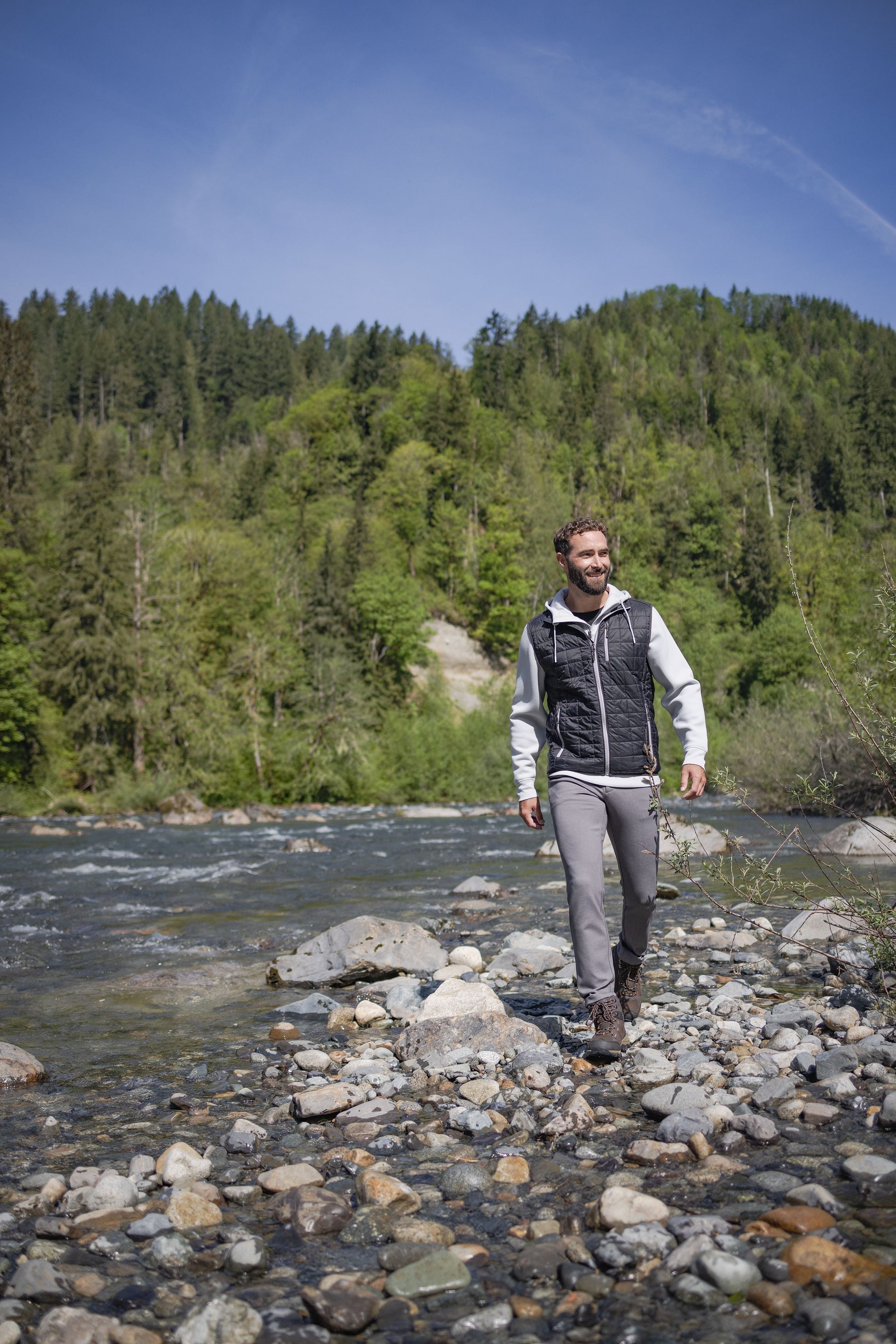 Cutter & Buck Men's Rainier Big & Tall Full Zip Vest