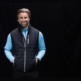 Cutter & Buck Men's Rainier Big & Tall Full Zip Vest