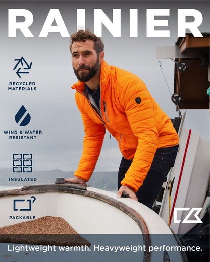 Cutter & Buck Men's Rainier Big & Tall Full Zip Vest