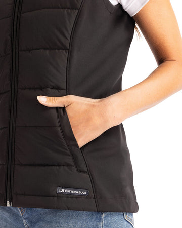 Cutter & Buck Women's Evoke Full Zip Vest