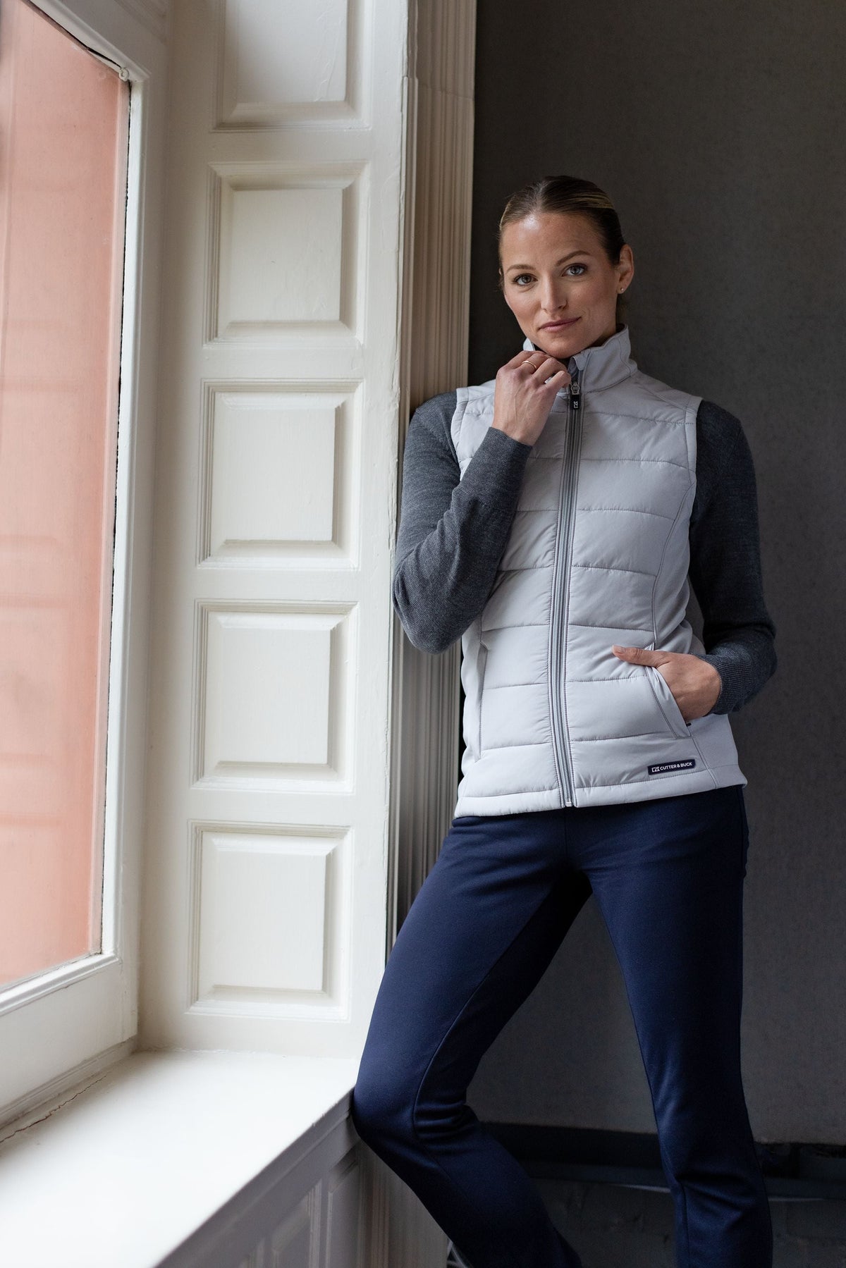 Cutter & Buck Women's Evoke Full Zip Vest