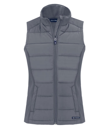 Cutter & Buck Women's Evoke Full Zip Vest