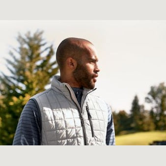 Cutter & Buck Men's Rainier Big & Tall Full Zip Vest