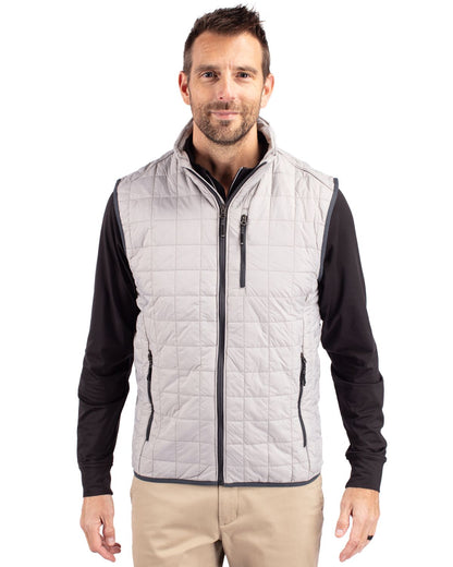 Cutter & Buck Men's Rainier Big & Tall Full Zip Vest
