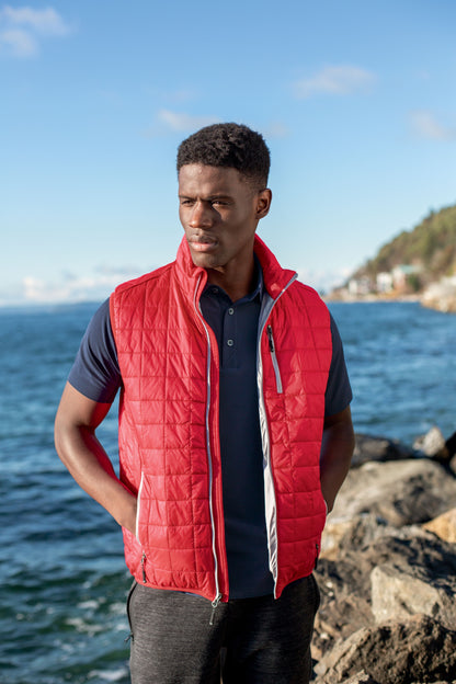 Cutter & Buck Men's Rainier Big & Tall Full Zip Vest