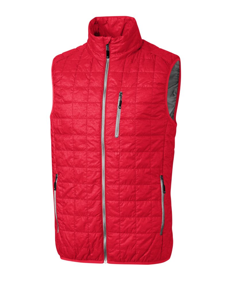 Cutter & Buck Men's Rainier Big & Tall Full Zip Vest