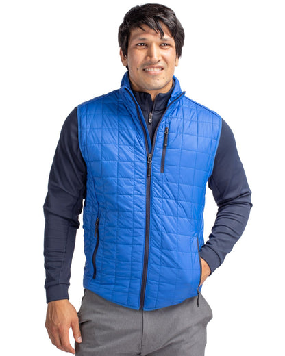 Cutter & Buck Men's Rainier Big & Tall Full Zip Vest