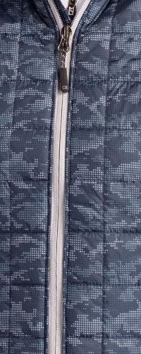 Cutter & Buck Women's Rainier Recycled Insulated Printed Puffer Full Zip Vest