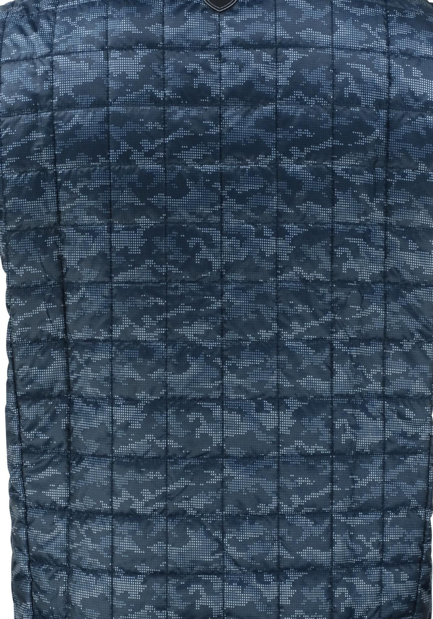 Cutter & Buck Men's Rainier Recycled Insulated Printed Puffer Full Zip Vest