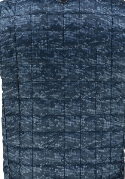 Cutter & Buck Men's Rainier Recycled Insulated Printed Puffer Full Zip Vest